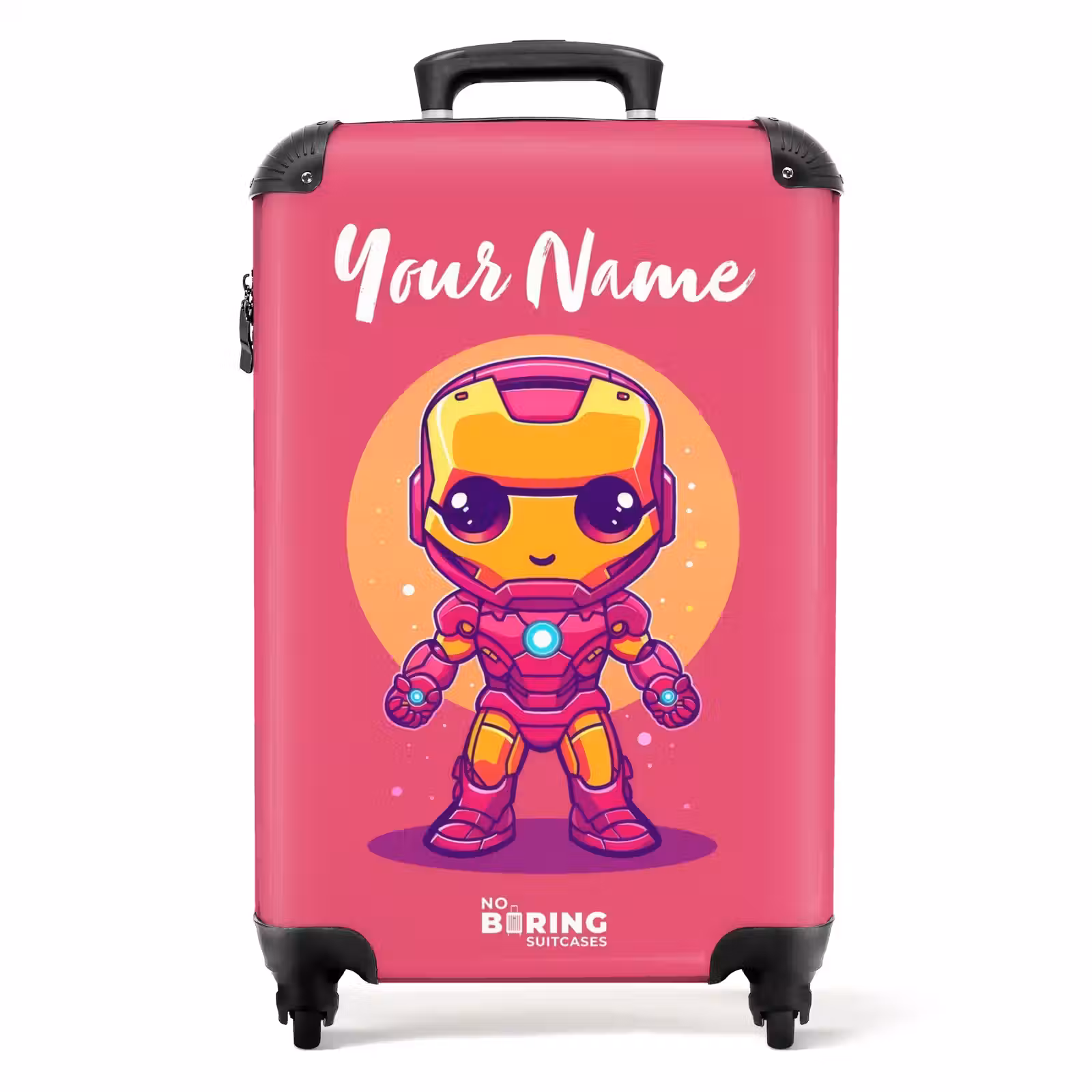 Suitcase with name - Pink ranger — 1