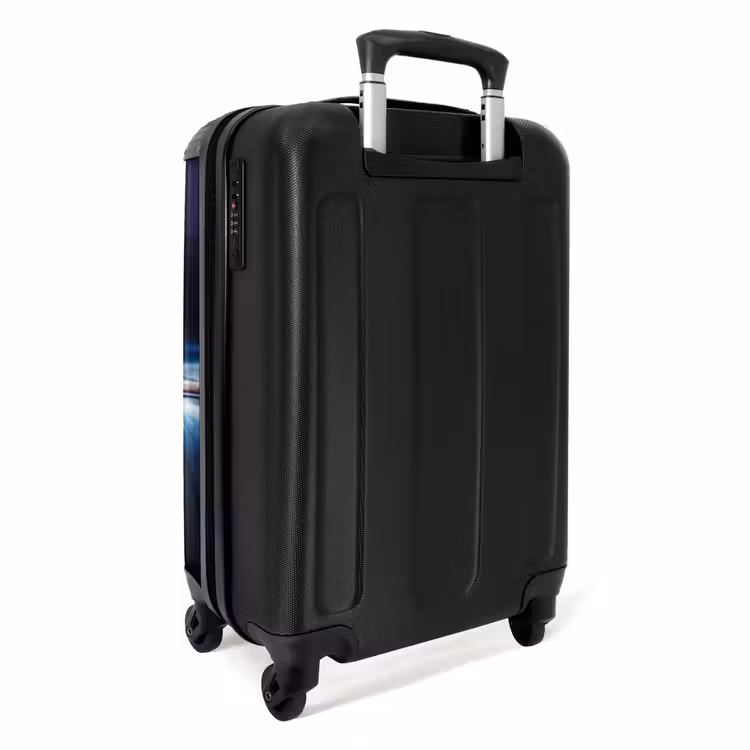 Suitcase with name - Blue blitz — 4