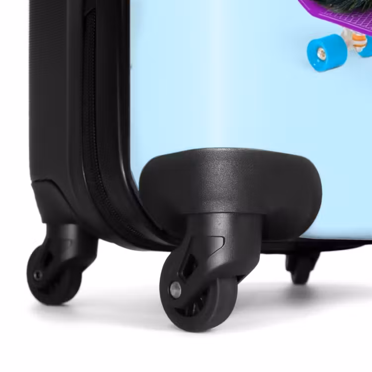 Suitcase with name - Passing peacock — 7