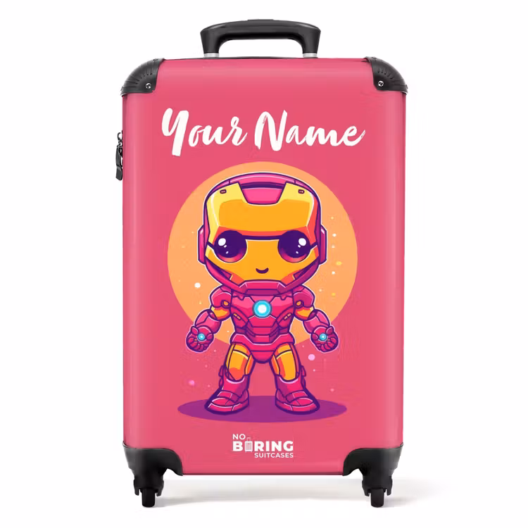 Suitcase with name - Pink ranger — 1