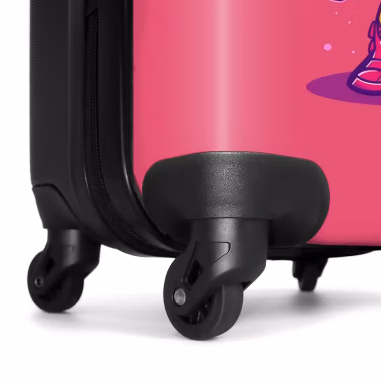 Suitcase with name - Pink ranger — 7