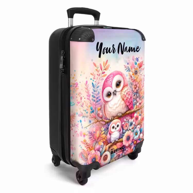 Suitcase with name - Pink Ruby — 2