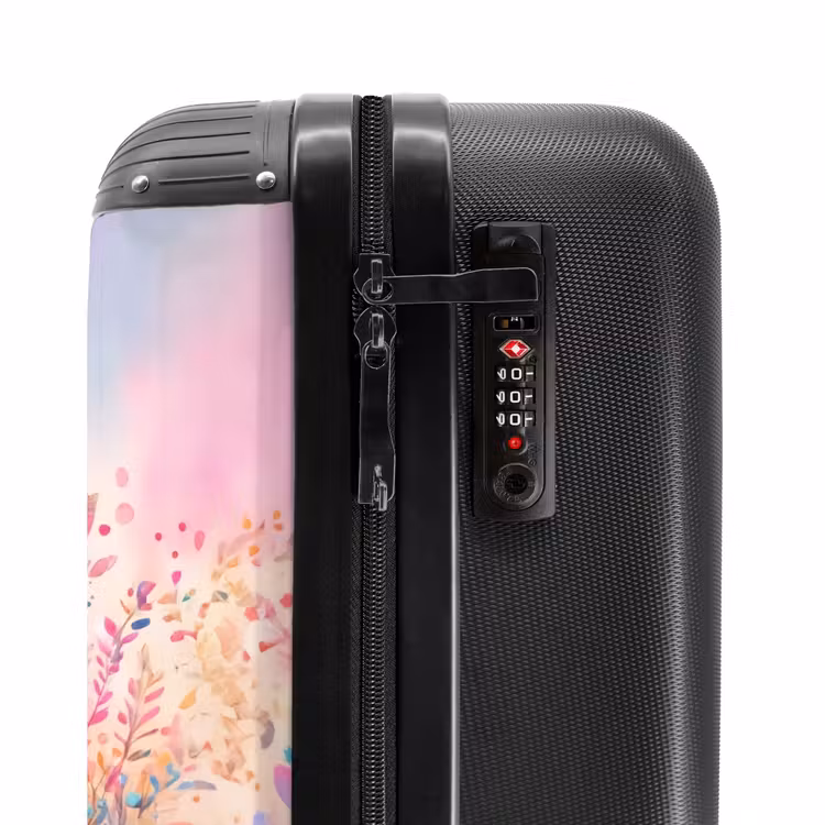 Suitcase with name - Pink Ruby — 6