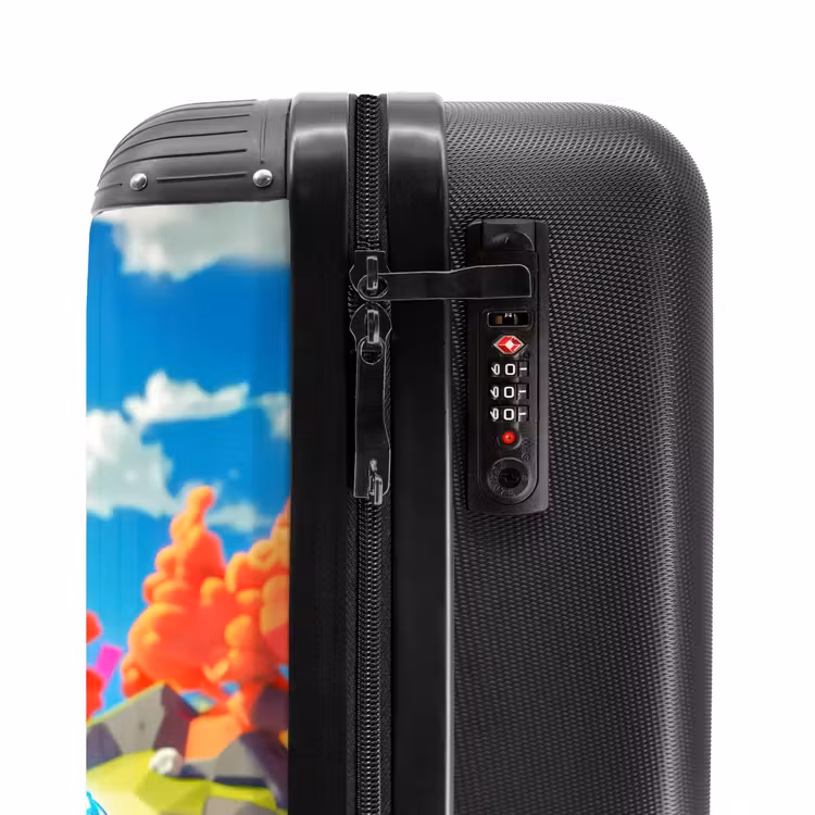 Suitcase with name - Siren speedcar — 6