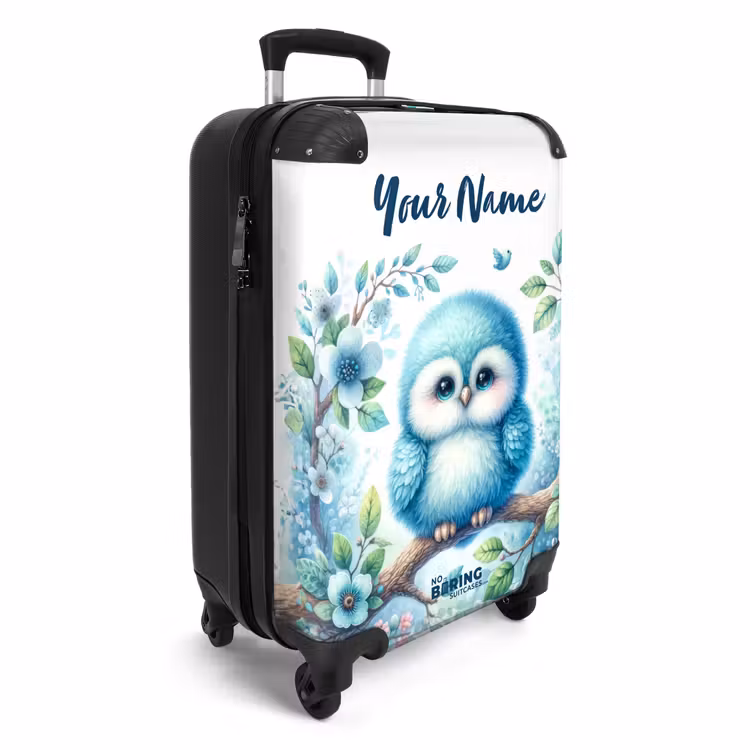 Suitcase with name - Baudouin Blue Coat — 2