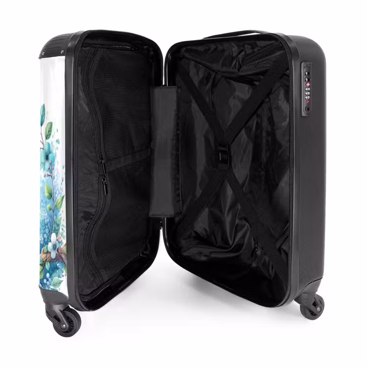 Suitcase with name - Baudouin Blue Coat — 5