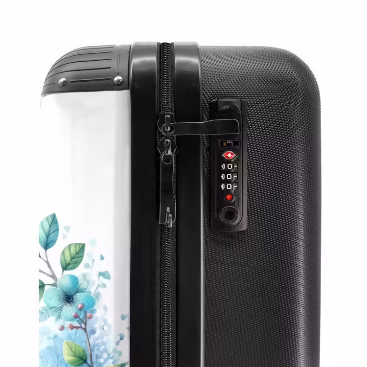Suitcase with name - Baudouin Blue Coat — 6