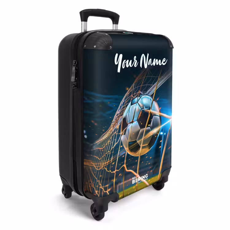 Suitcase with name - Great goal — 2