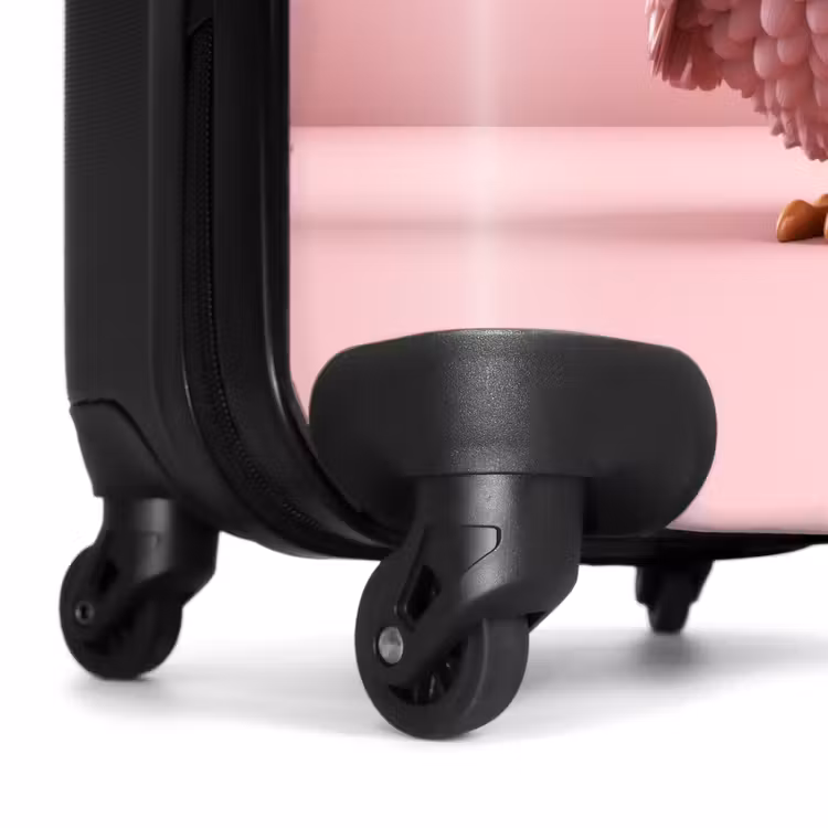 Suitcase with name - Pink Hustler — 7