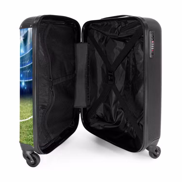 Suitcase with name - Soccer spotlight — 5