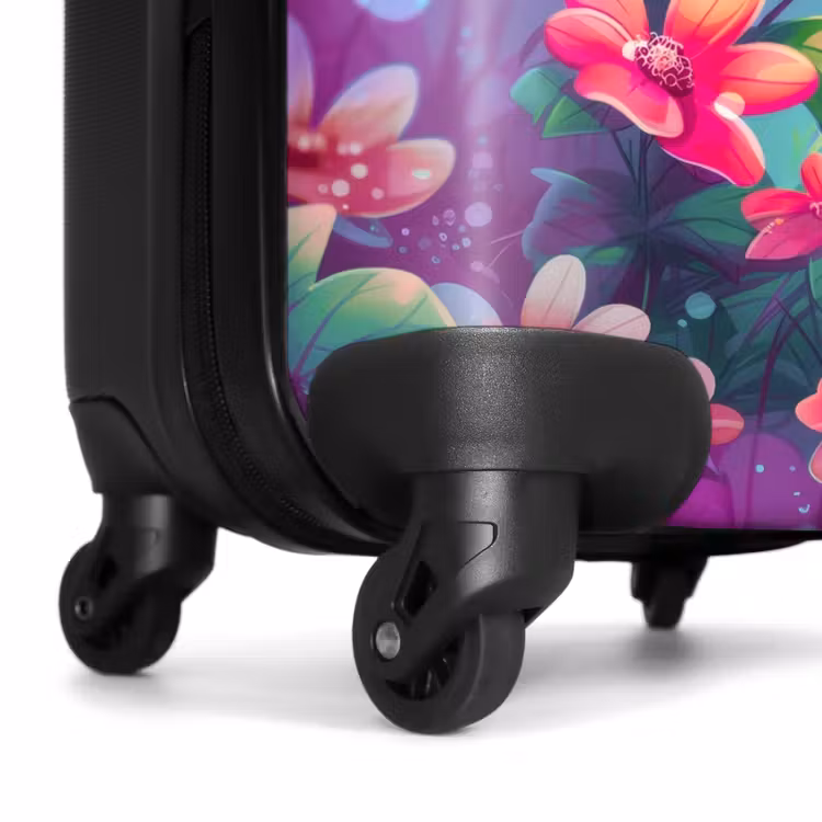 Suitcase with name - Stunning butterfly — 7