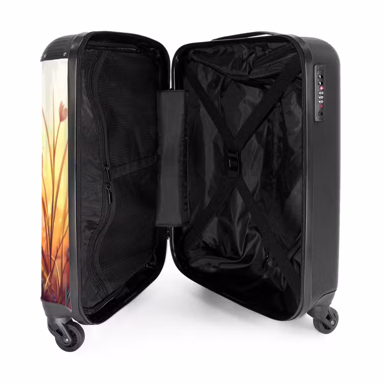 Suitcase with name - Valerio butterfly-like — 5