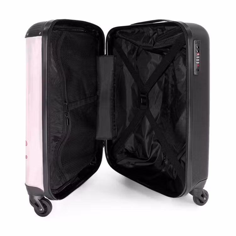 Suitcase with name - Watercolor aurora — 5