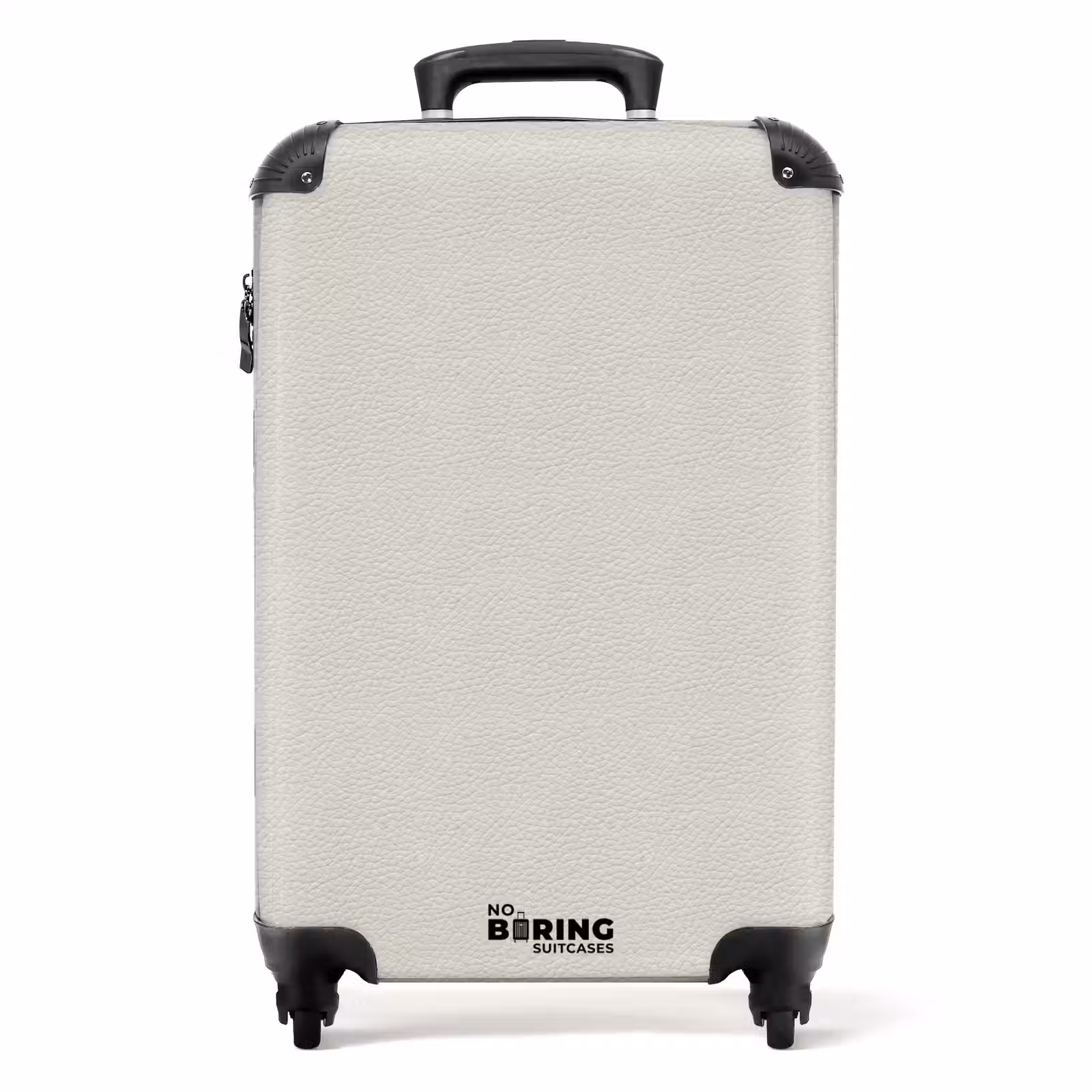 Suitcase - Wit leer patroon — 1