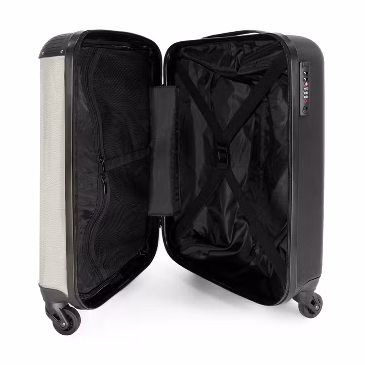 Suitcase - Wit leer patroon — 5