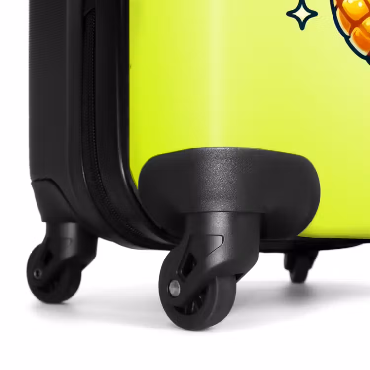 Suitcase with name - Ahmed pineapple — 7