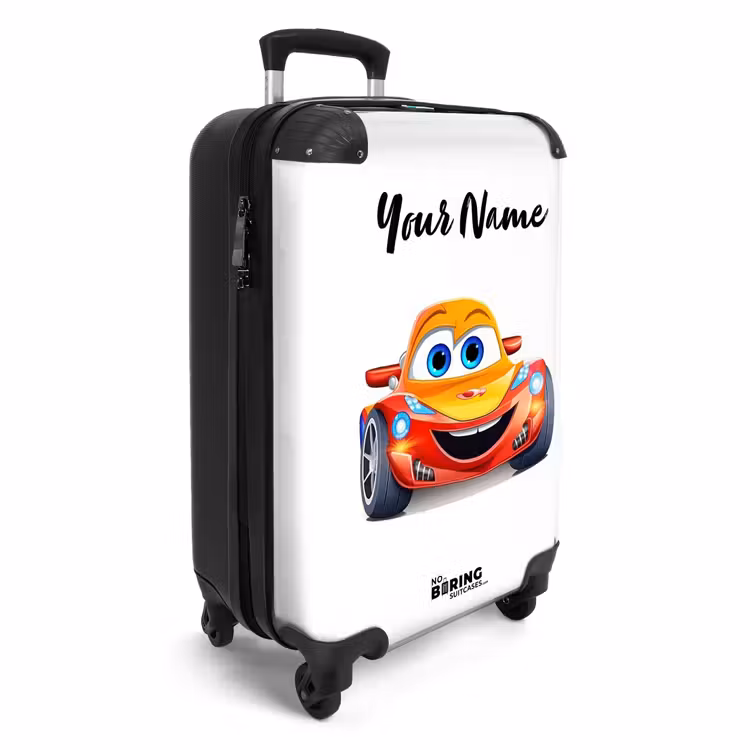 Suitcase with name - Auke car — 2
