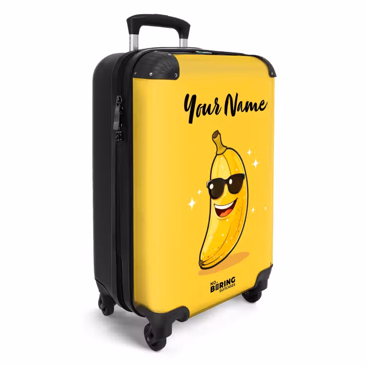 Suitcase with name - Barry banana — 2