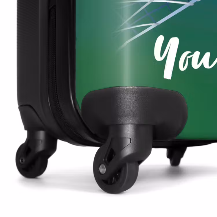 Suitcase with name - Goal-getter blue — 7