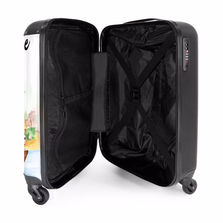 Suitcase with name - Island Fun — 5