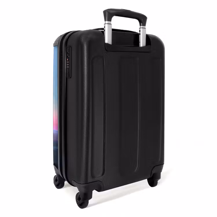 Suitcase with name - Red racer — 4