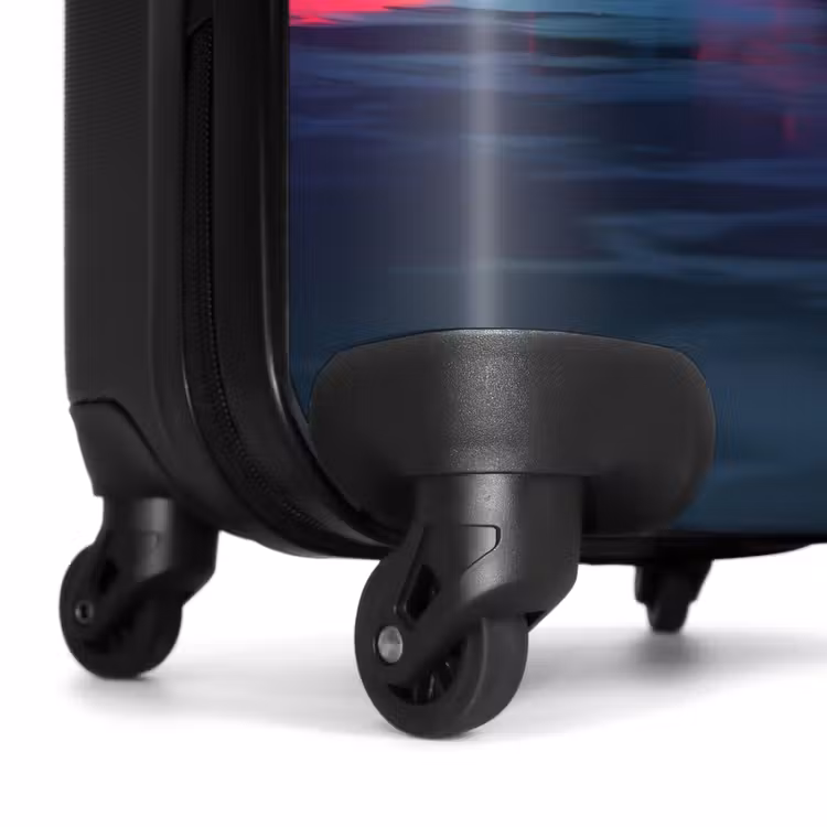 Suitcase with name - Red racer — 7