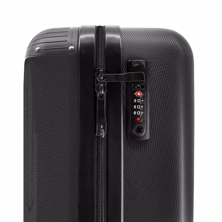 Suitcase - Zwart leer patroon — 6