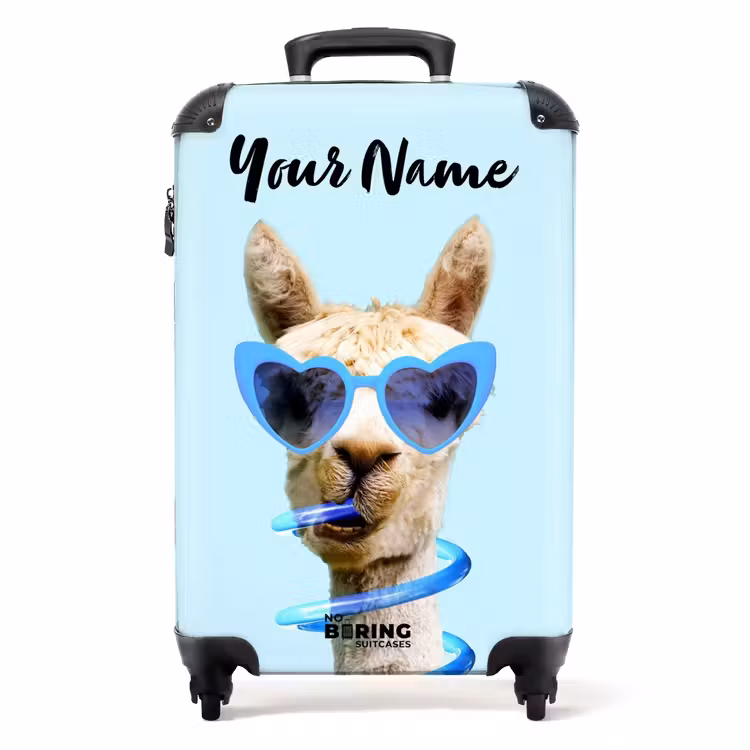 Suitcase with name - Allard Alpaca — 1