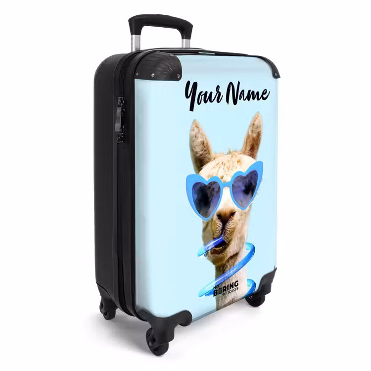 Suitcase with name - Allard Alpaca — 2