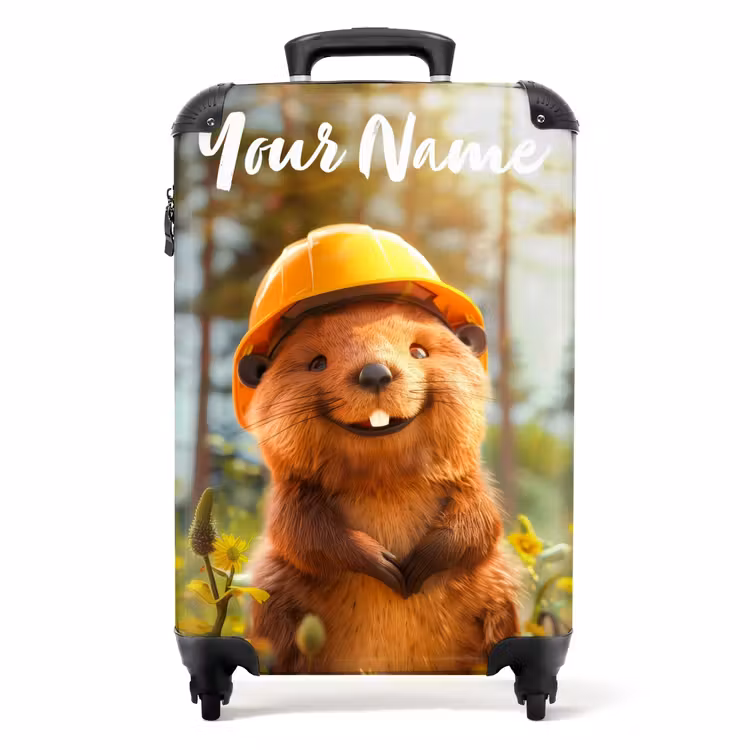 Suitcase with name - Benno Bloembouwer — 1