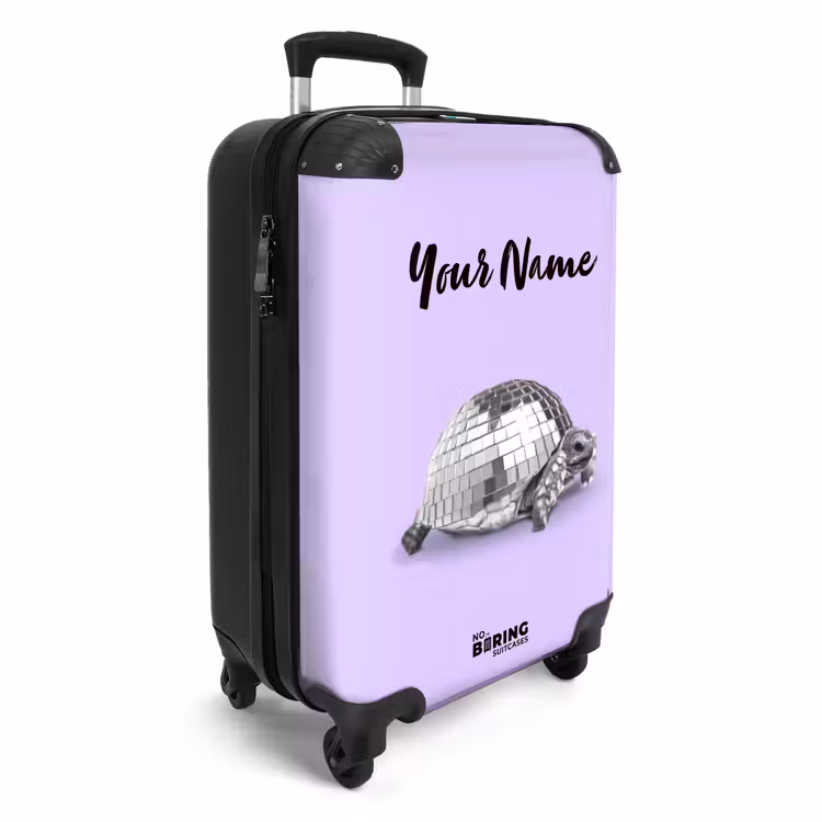 Suitcase with name - Disco Dirk — 2
