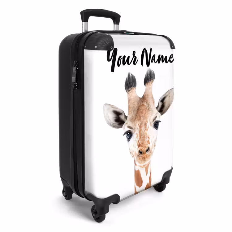Suitcase with name - Gerrie Giraffe — 2