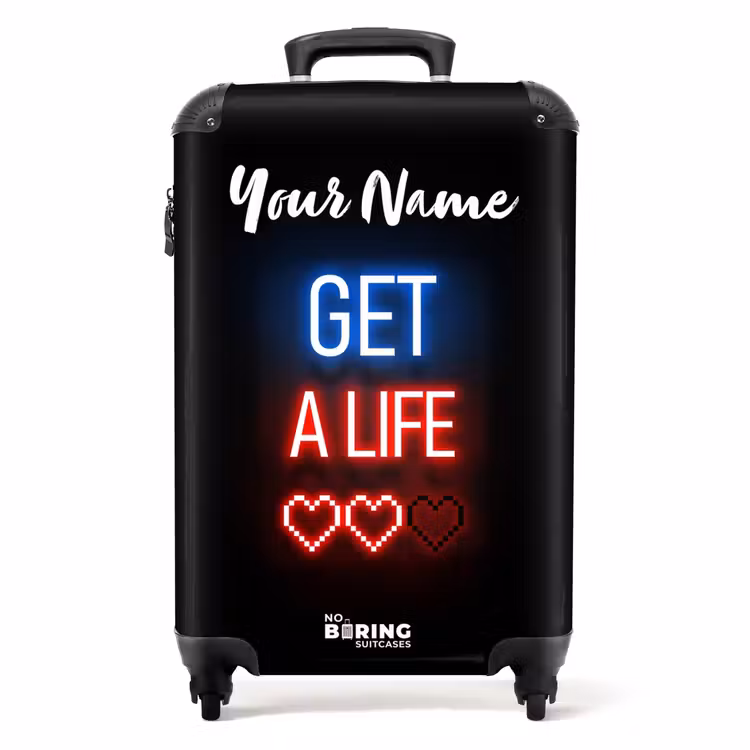 Suitcase with name - Get a Life — 1