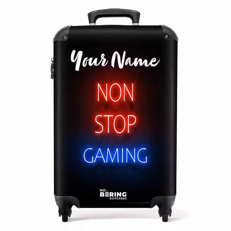 Suitcase with name - Non Stop Gaming — 1