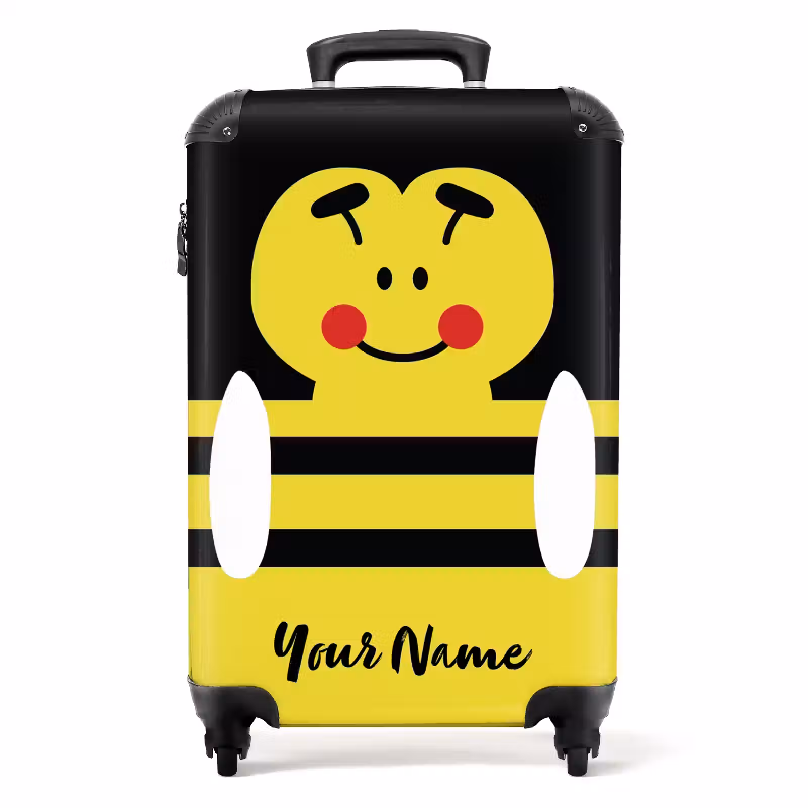 Suitcase with name - Buzzy bee — 1