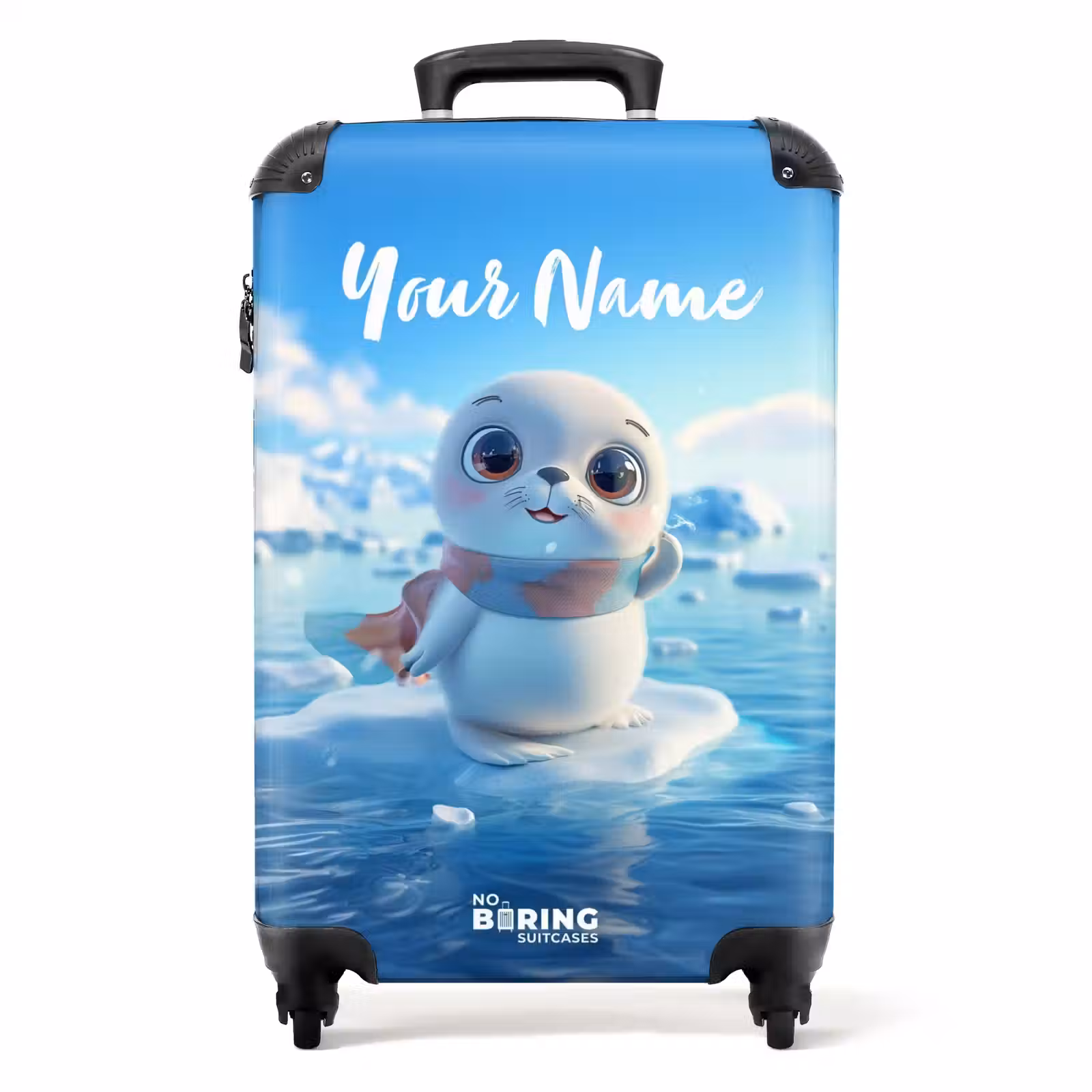 Suitcase with name - Frosty — 1
