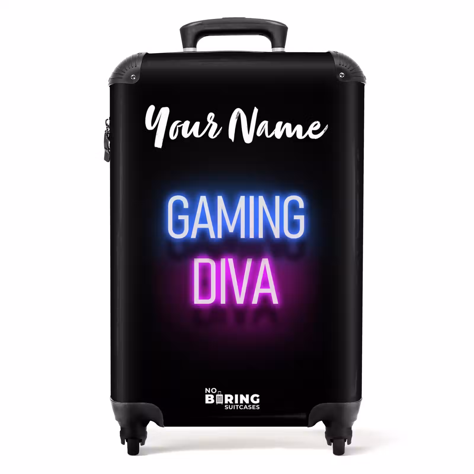 Suitcase with name - Gaming Diva — 1