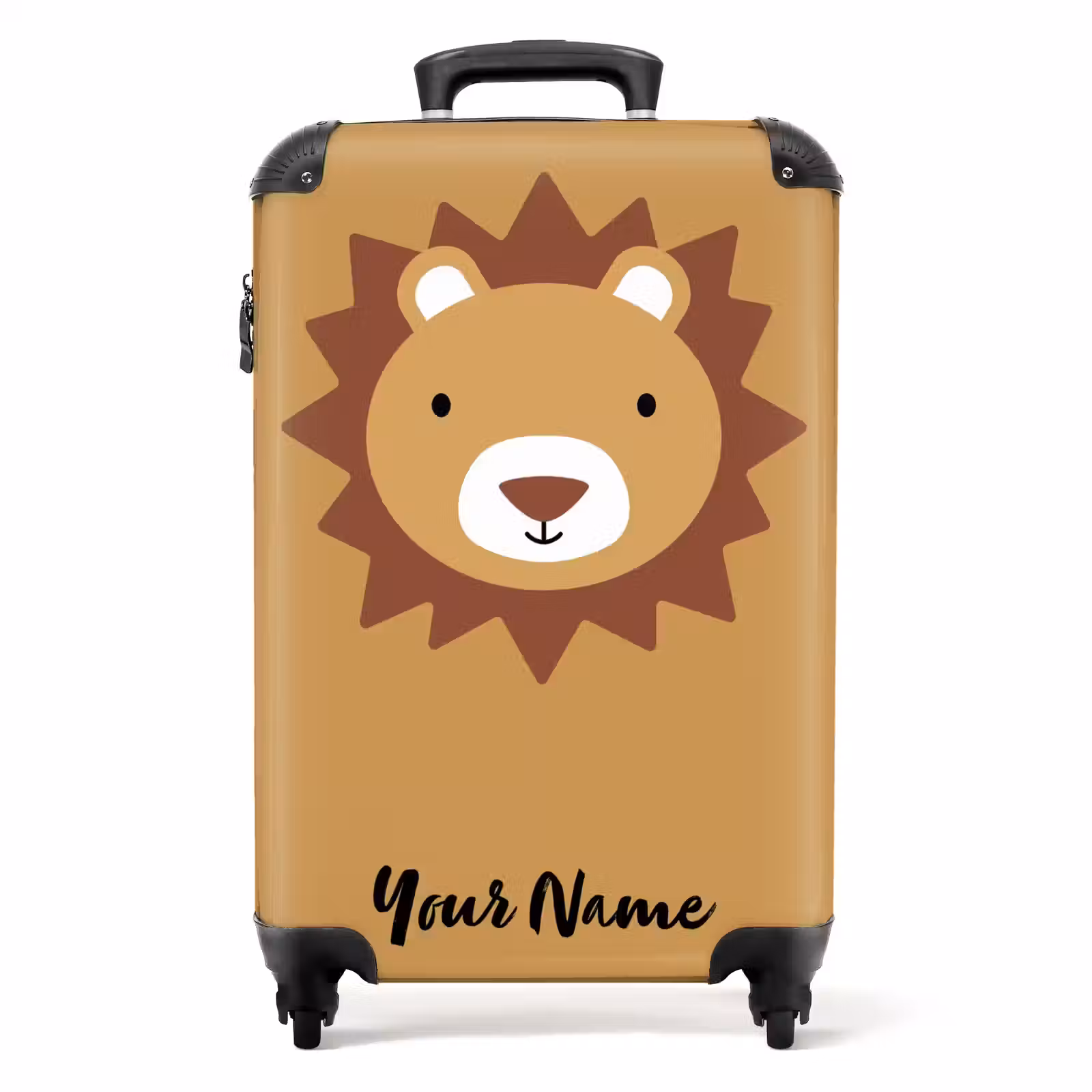 Suitcase with name - Leo lion — 1