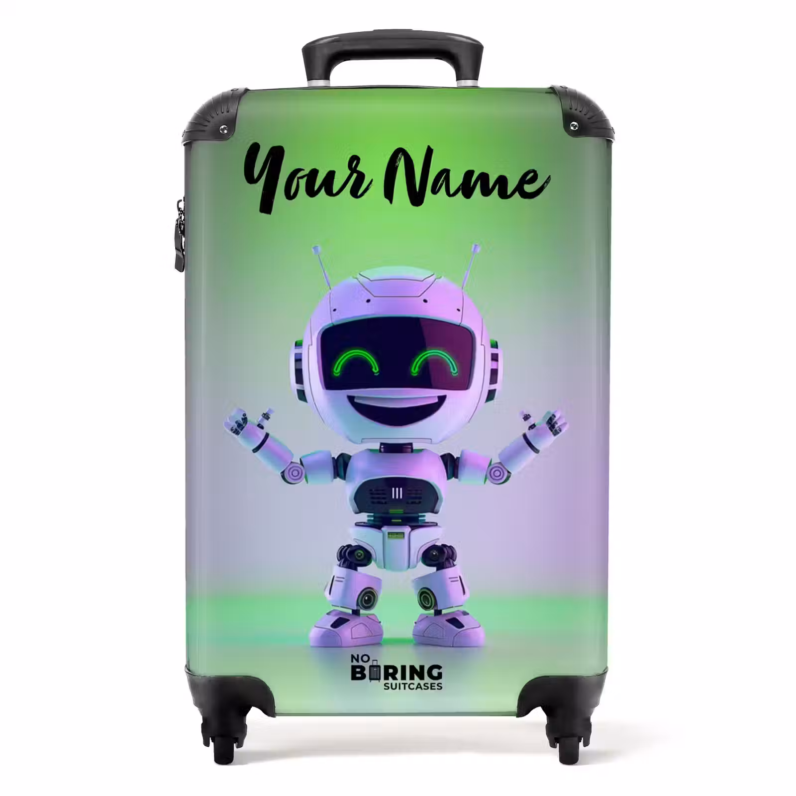 Suitcase with name - Neon Nicky — 1