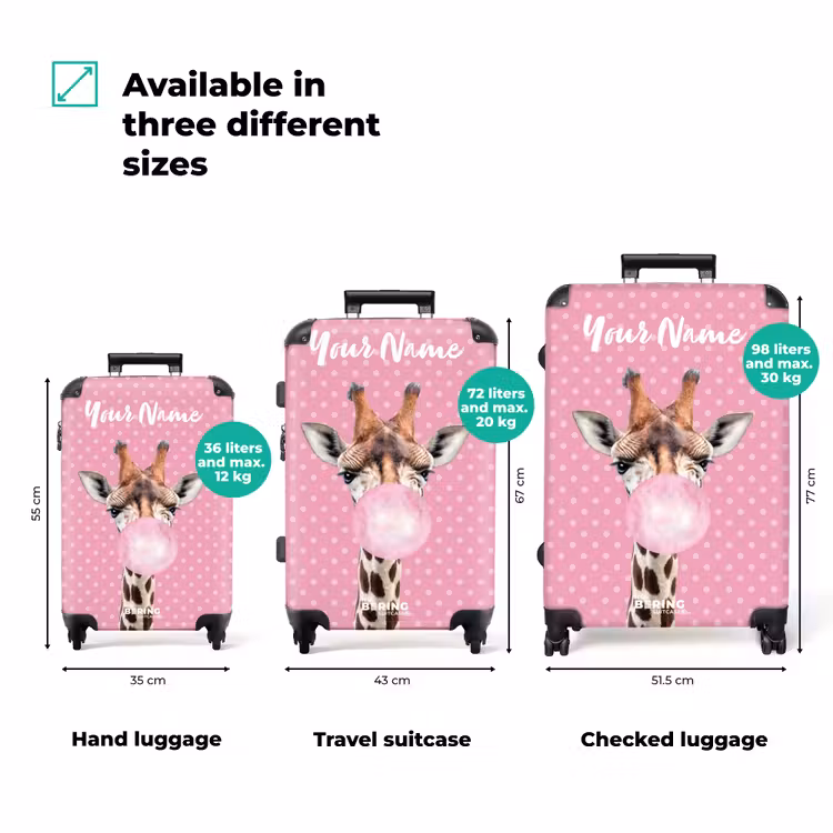 Suitcase with name - Bubblegum Billy — 3