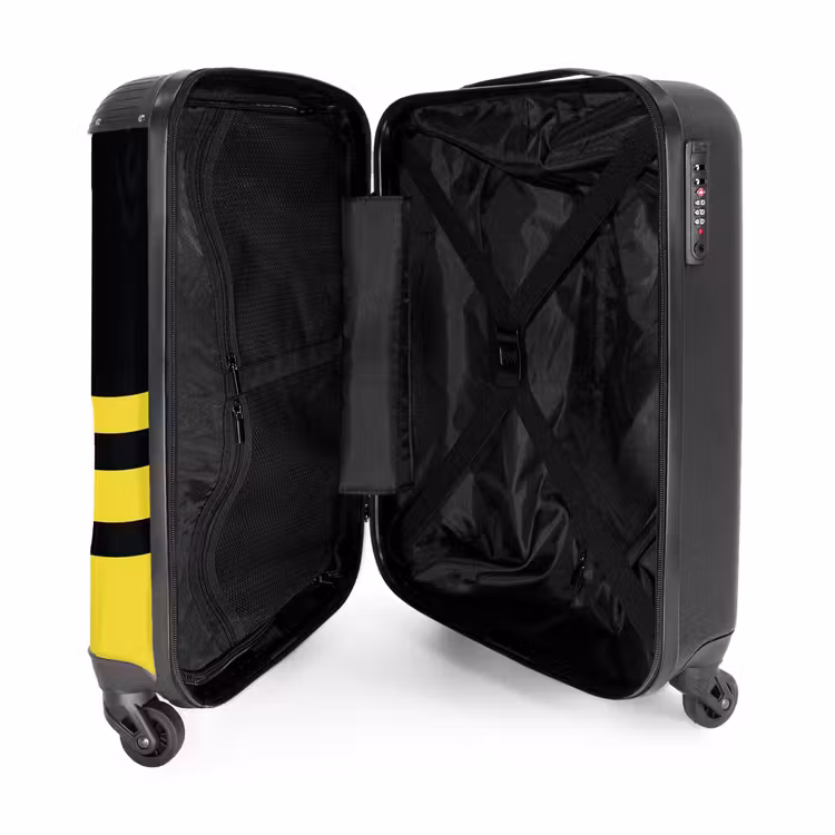 Suitcase with name - Buzzy bee — 5