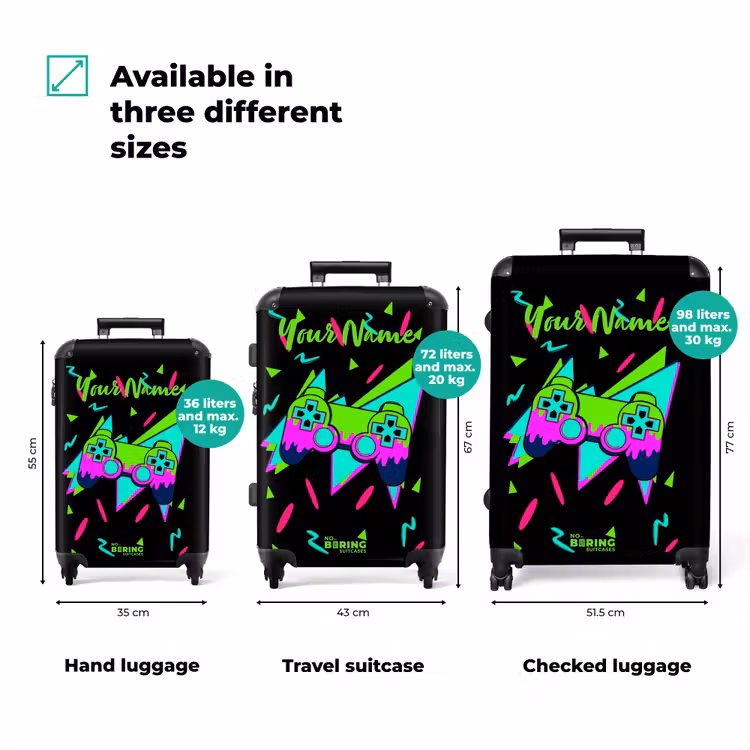 Suitcase with name - Control the Game — 3