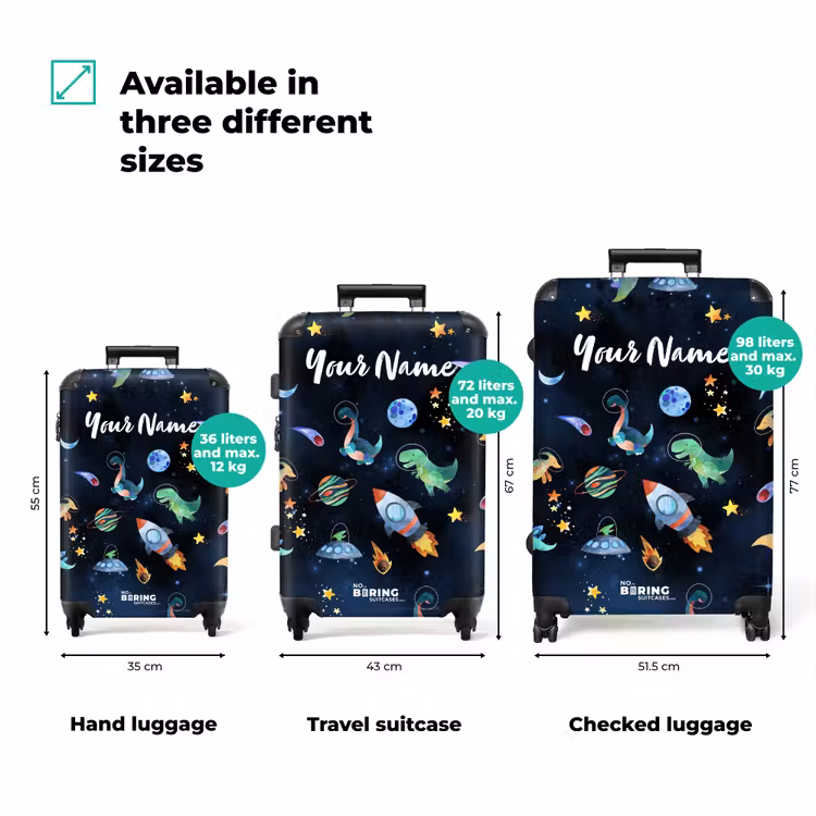 Suitcase with name - Cosmodinos — 3