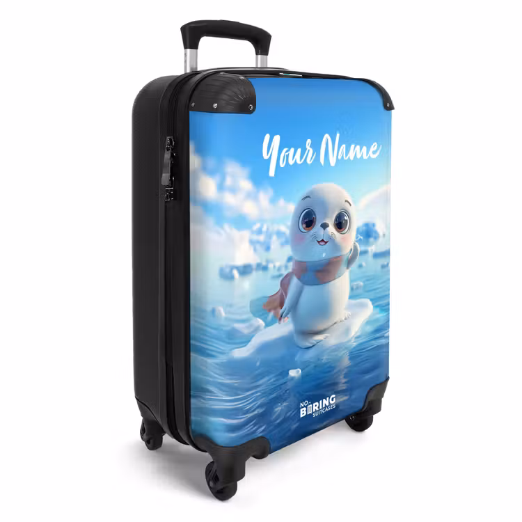 Suitcase with name - Frosty — 2