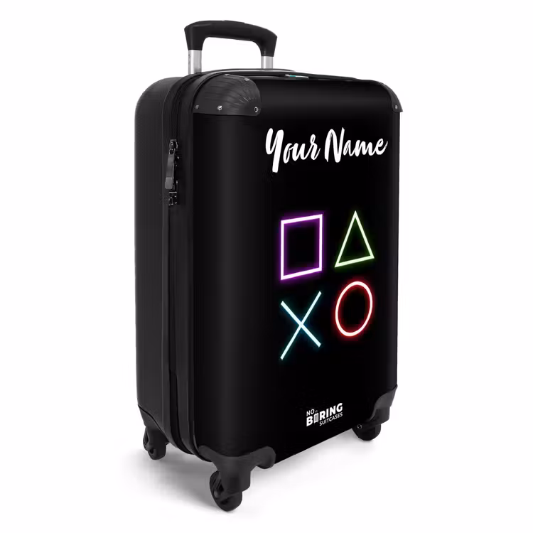 Suitcase with name - Game On — 2