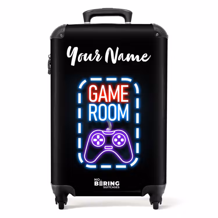 Suitcase with name - Game Room — 1