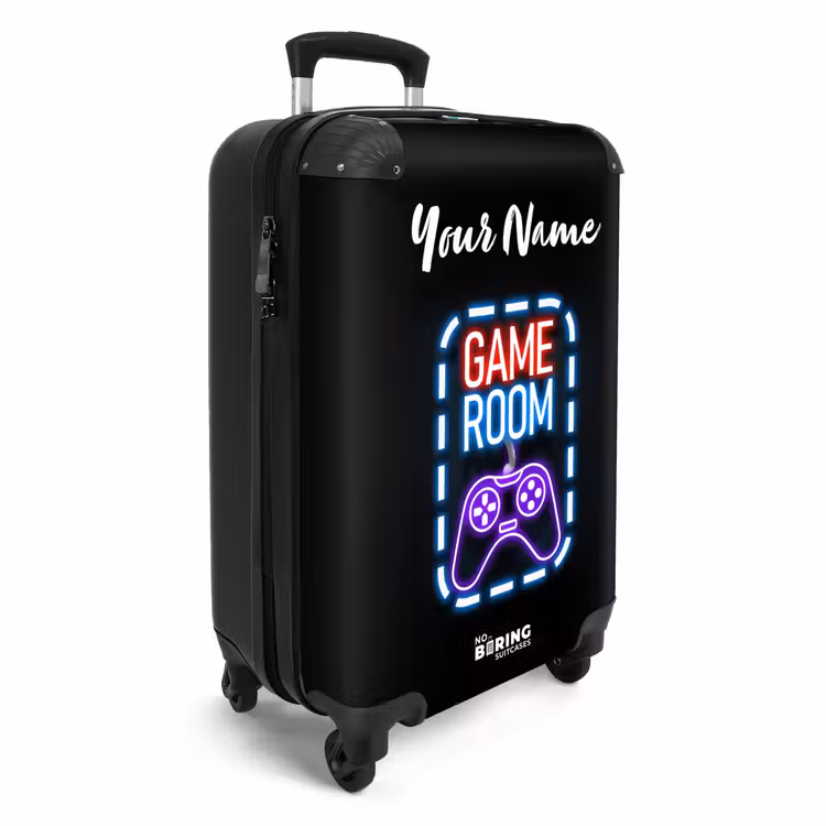 Suitcase with name - Game Room — 2