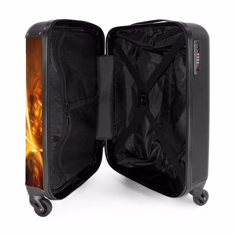 Suitcase with name - Goldrush — 5