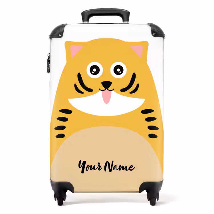 Suitcase with name - Kaatje cat — 1