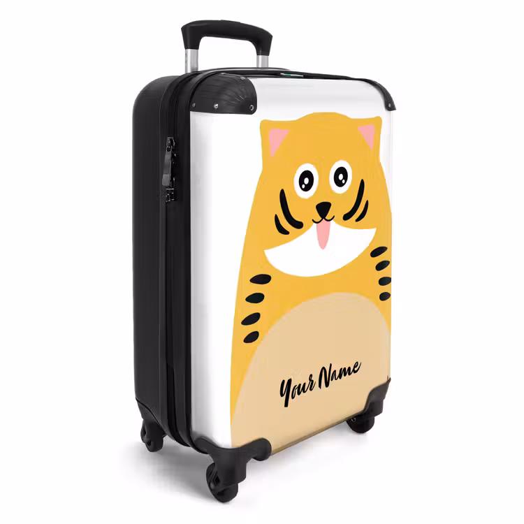 Suitcase with name - Kaatje cat — 2